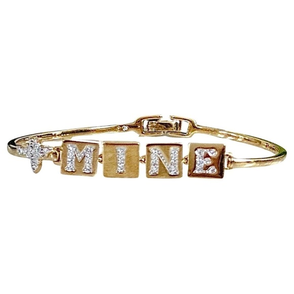 NADRI • Gold "MINE" Bracelet - Picture 1 of 4
